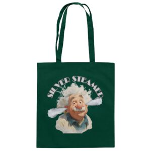 Silver Steamer Market Bag  G-Edition