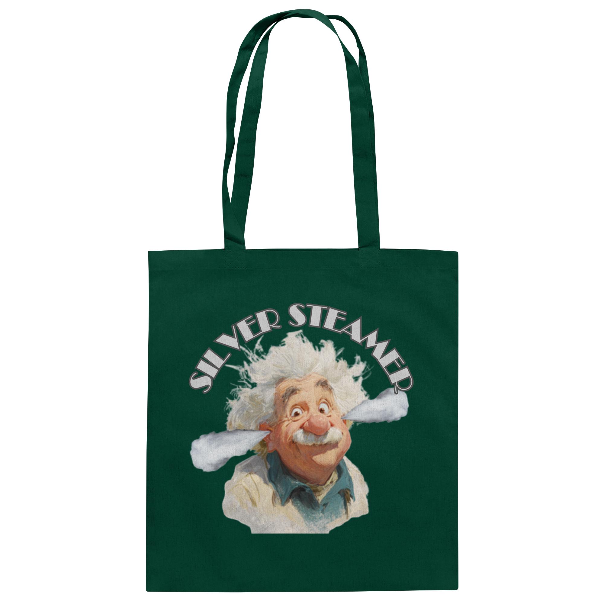 Silver Steamer Market Bag G-Edition